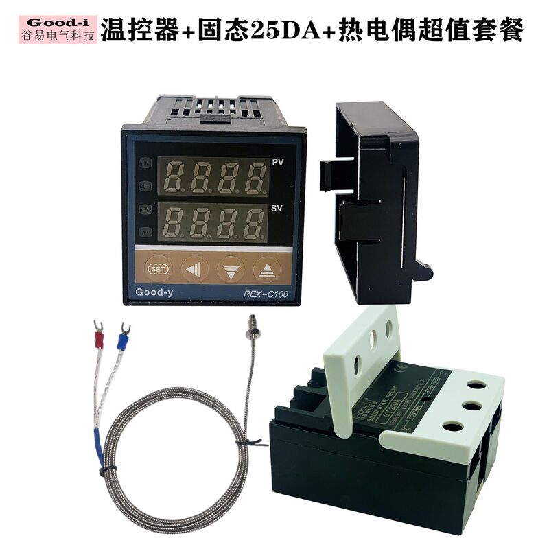 Manufacturers intelligent thermostat C100 solid 25DA thermocouple set temperature controller temperature adjustable high precision