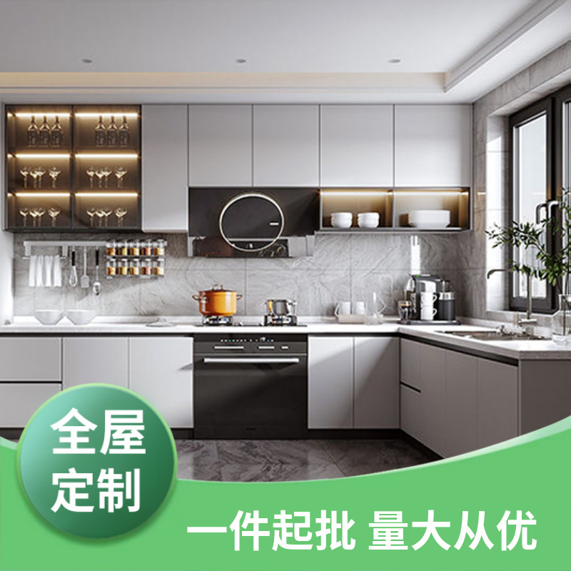 Foshan Factory Direct Supply Practical Cabinet Wardrobe Shoe Cabinet Tatami White Simple One-stop Design National Hair