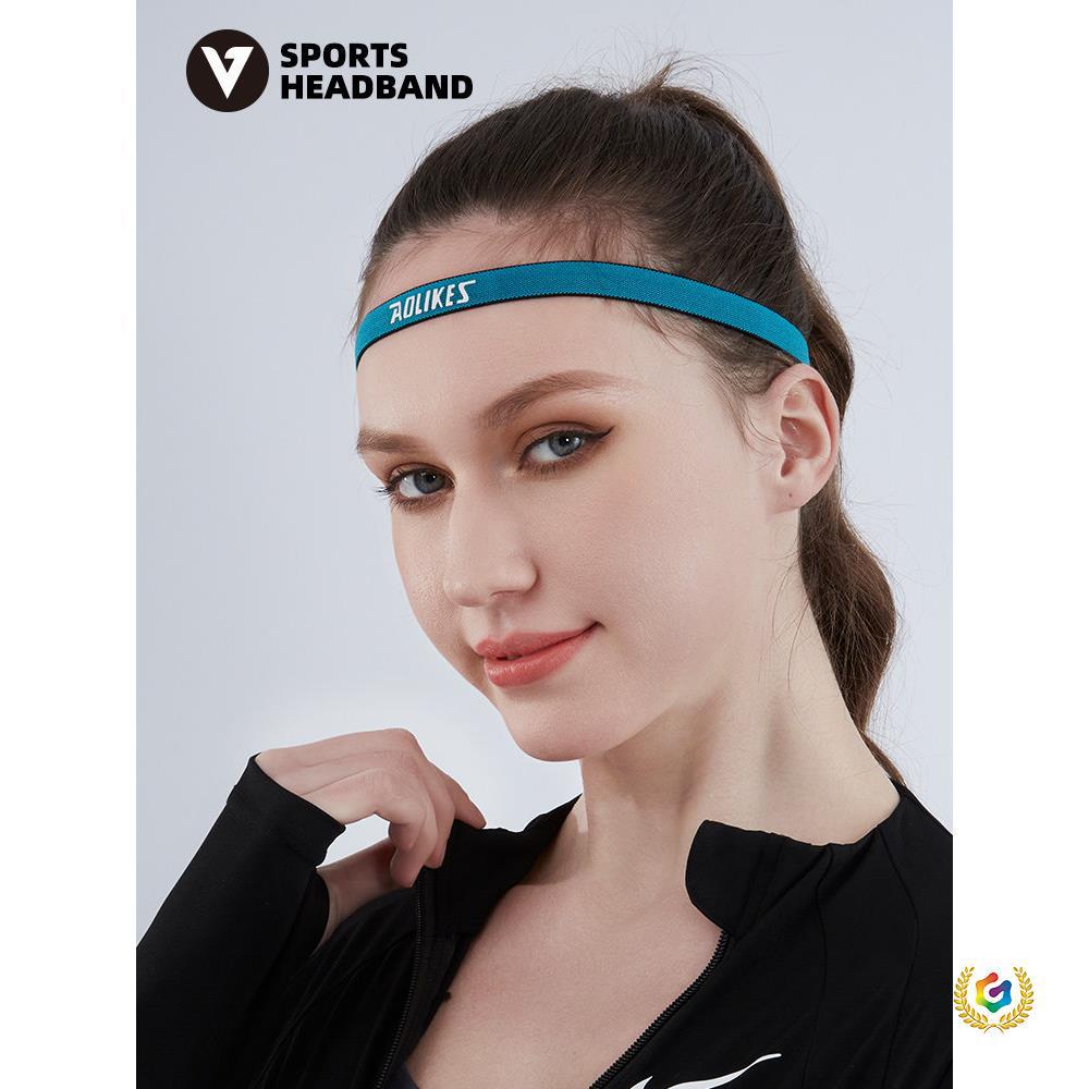 ☍ Sports thin sweat-absorbing headband for women, basketball ice silk sunscreen sweat-wicking hairband, thin running and cycling anti-sweat band
