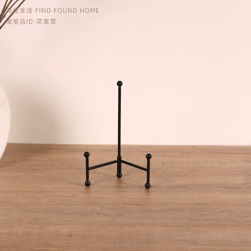 Original simplicity porcelain plate clock clock bracket trimming frame phase frame bracket plate square plate sitting shelf display rack