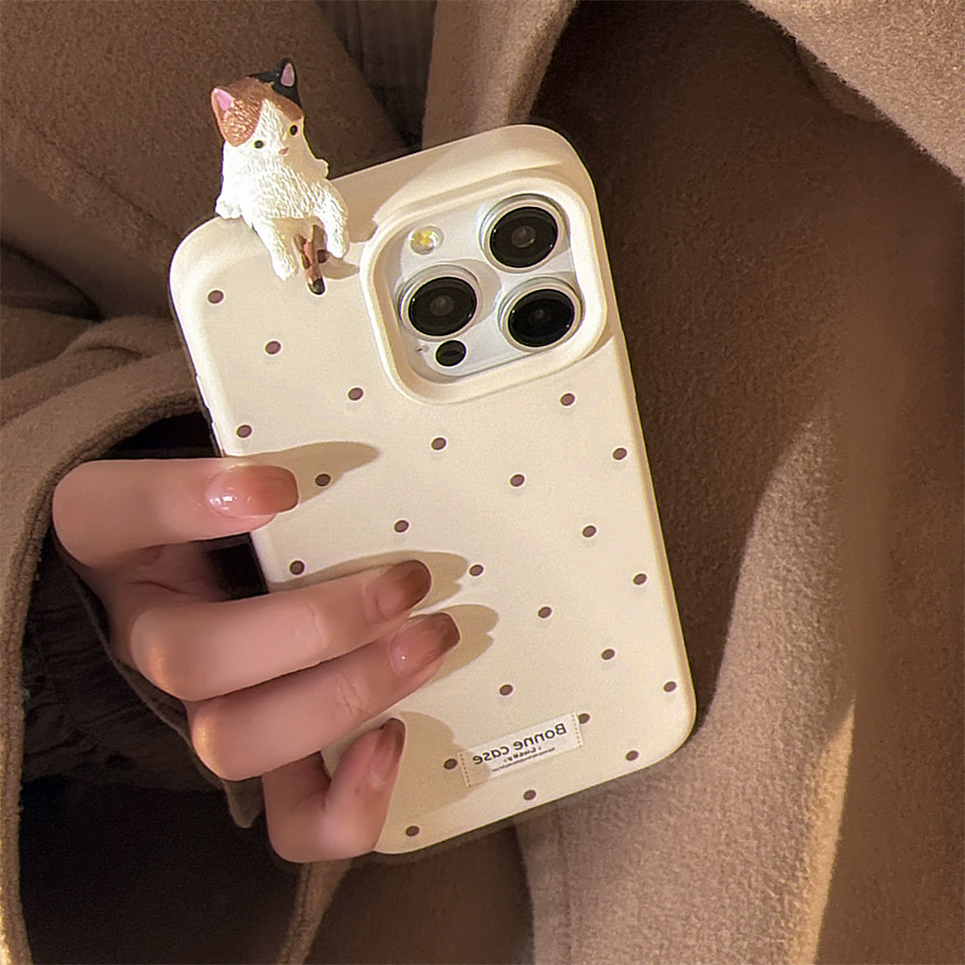 Apple, милая трёхмерная совместимая чехол для телефона, iPhone 15, iphone, 15promax