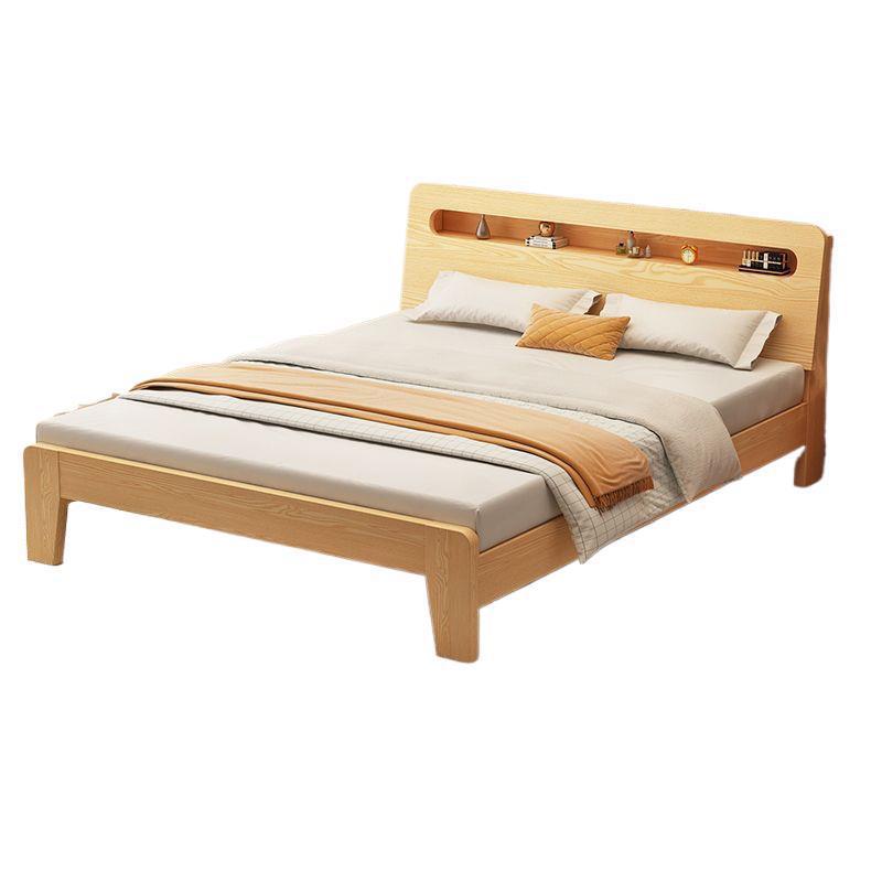 Fábrica directa moderna simple económica doméstica 1.2m marco de cama individual 1.5m cama doble 1.8m alquiler