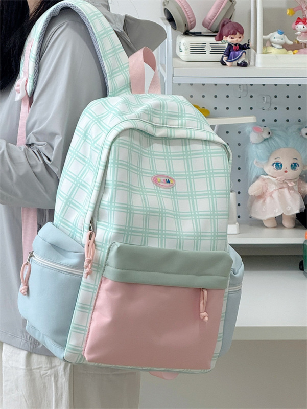 日本インズニッチ牧歌的なスタイルの多用途ガールバックパック、甘くてかわいい、新鮮なバックパック|undefined