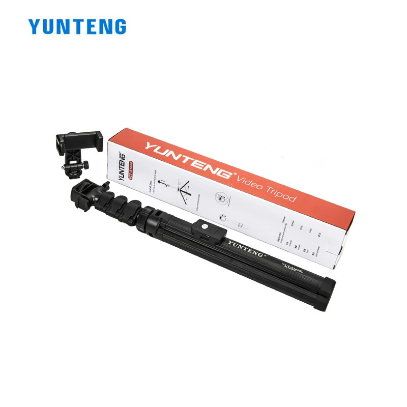 Штатив для камеры без зеркал Yunteng 91666L высотой 1,7 м, ручной холодный/горячий старт, селфи-палка для прямых эфиров