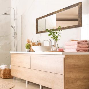 American Retro Mirror, Full-Length Mirror, Floor-To-Ceiling Mirror, Home Hanging Wall Hanging, Girls' Bedroom Fitting Mirror, Customized