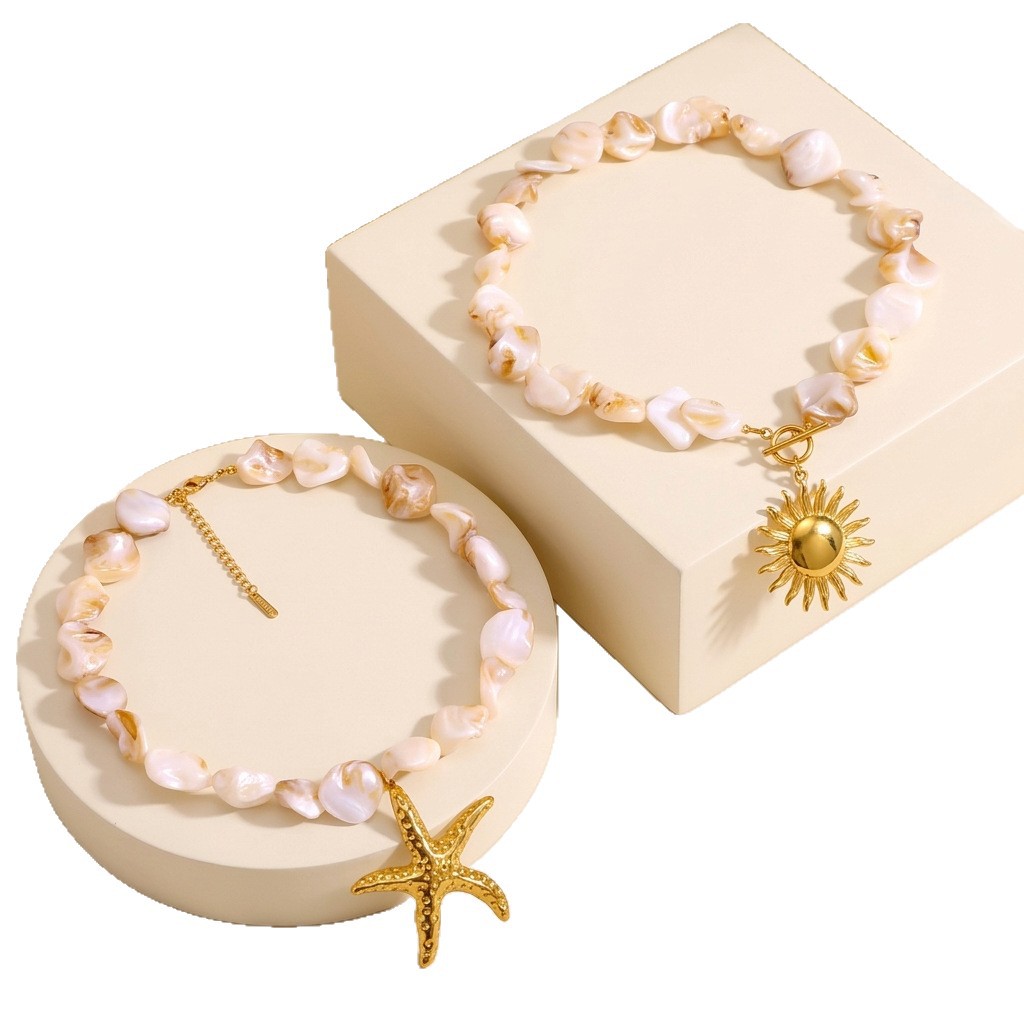 Oversized Enamel Flower Bracelet For Women Floral Statement Boho_voghion.com
