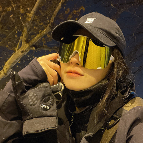 骑行眼镜公路自行车护目镜户外防风墨镜男女2024新款大遮脸太阳镜