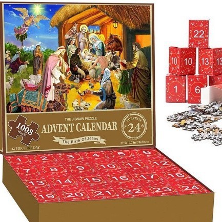 クロスボーダーのクリスマスのパズルのブラインドの箱の装飾品の子供のアイデアのブラインドの箱の装飾のパズルのパズルのパズル|undefined