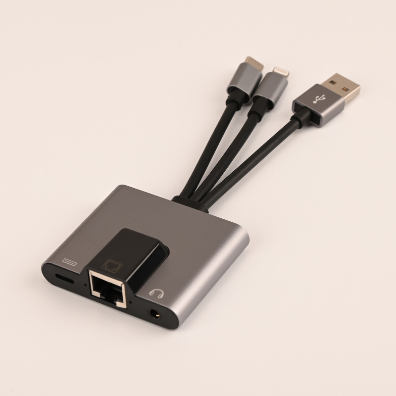 工場直接 Android/Apple 携帯電話多機能カードリーダー拡張ドック OTG コンバータに適しています|undefined