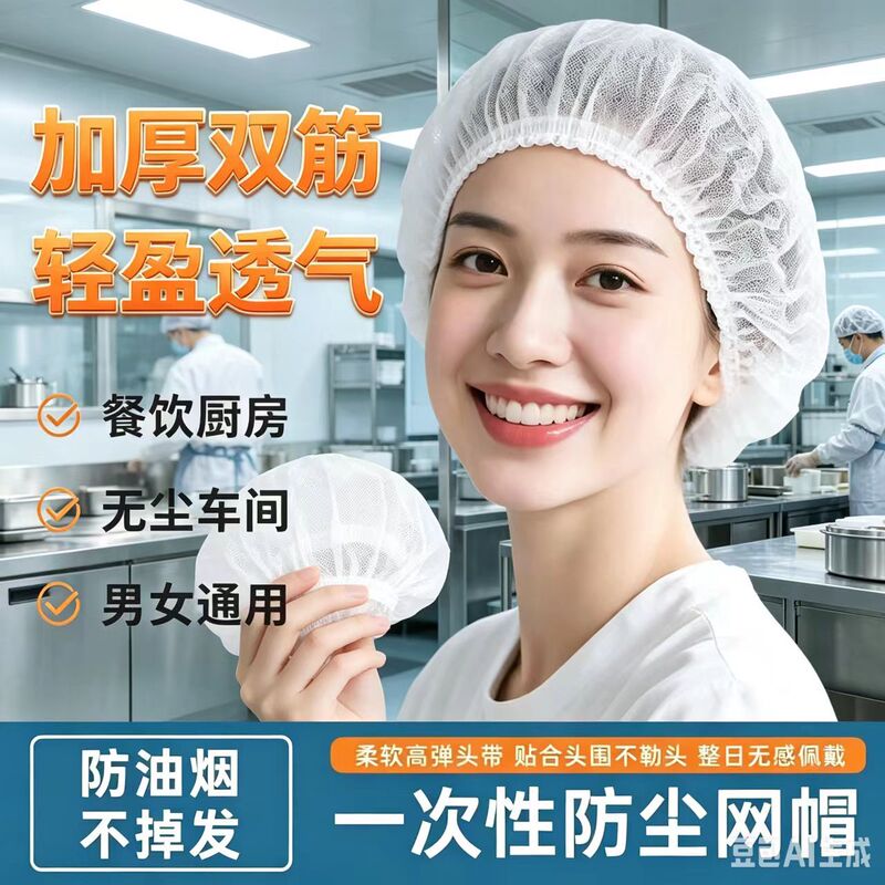 Chef's Hat Disposable Non-Woven Strip Hat Food Workshop Breathable Dustproof Headgear Direct from Manufacturer Dustproof Hat Chef's Hat Disposable Non-Woven Strip Hat Food Workshop Breathable Dustproof Headgear Direct from Manufacturer Dustproof Hat