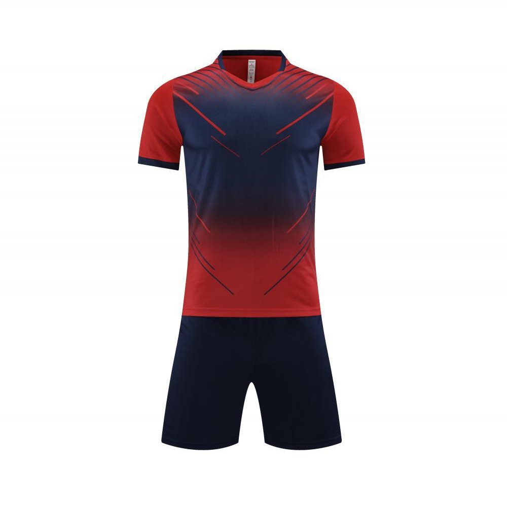 New football clothes suit quick-drying breathable jersey printed moisture wicking competition training remote clothes 6010#