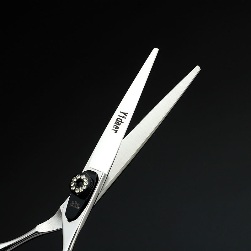 Tijeras para el cabello, juego de tijeras para el cabello de alta gama, tijeras de estilo explosivo transfronterizo de 6 pulgadas, peluquería, tijeras para el cabello, pipa, gema