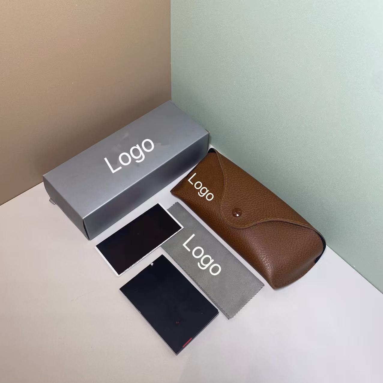 Fábrica al por mayor directa de una sola pieza de caja de espejos de alta calidad caja de almacenamiento gafas de sol gafas de sol caja de gafas de sol