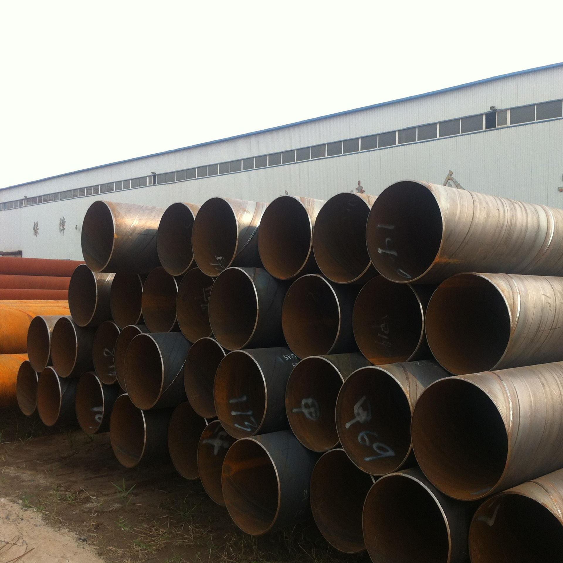 大口径螺旋钢管 q235b厚壁螺旋钢管 排污供水螺旋钢管厂家定做