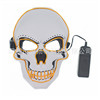 EL Lighting Wiring Skeleton Mask, LED Lighting Ghost Mask, Halloween Terror Festival Gift Prop