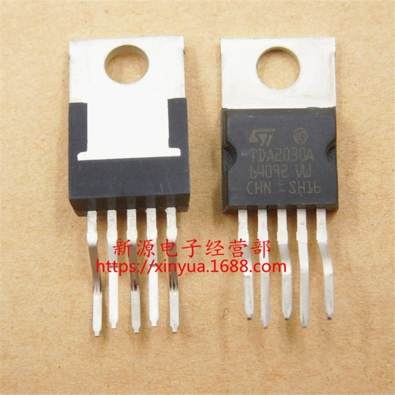 TDA2030A Триод Усилитель мощности звука Трубка скорости 220 пакет TDA2030 пять футов 2030