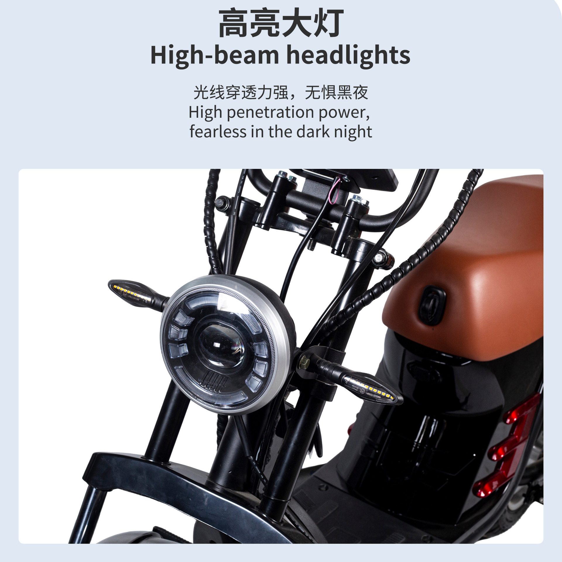 Motocicleta eléctrica de Harley, estilo clásico, amortiguación, conducción suave y cómoda, automóvil eléctrico retrógrado con personalidad