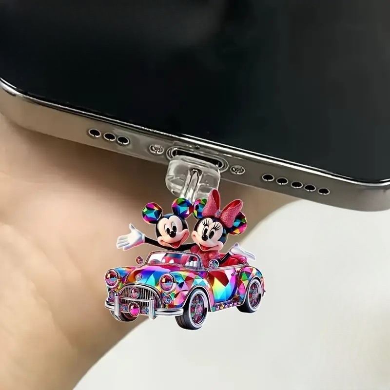 Tapones Antipolvo Mickey & Minnie para Vehículos Todoterreno
