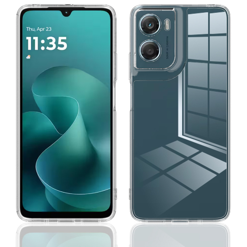Suitable for Motorola Motog0614152434355585 4g Transparent Acrylic Anti-Scratch Phone Case