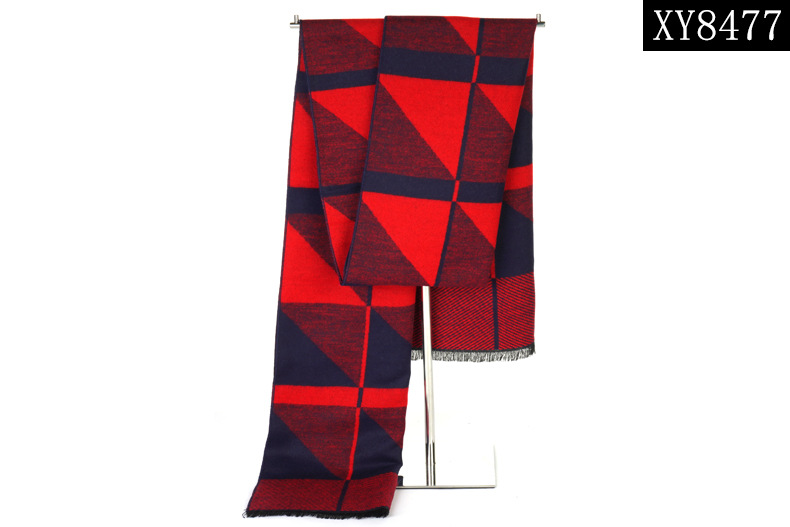 Winter neue männer schal schal warme lange ich mitation kaschmir plaid einfache männer_voghion.com