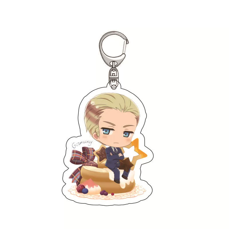 Acrylic transparent keychain
