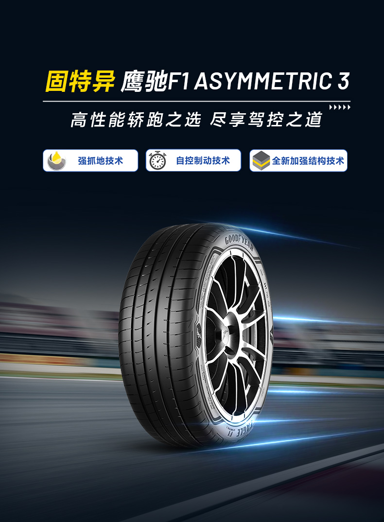 Goodyear Tire / Eagle Asymmetric Pattern Generation