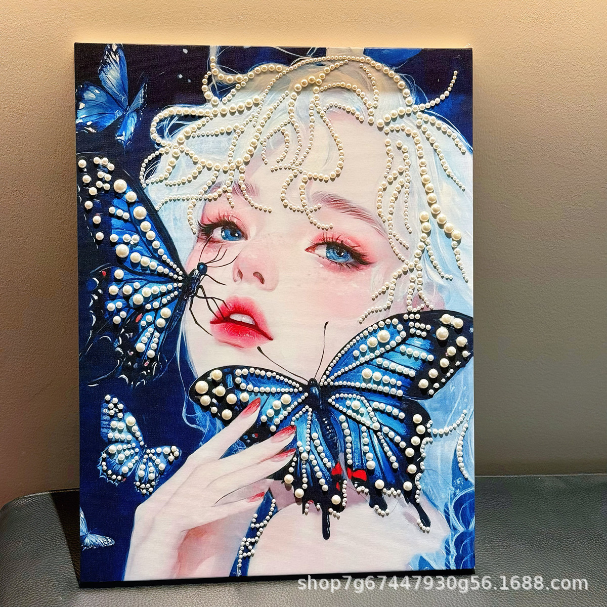 Pearl DIY Self-Adhesive Material 3040cm Gift Decorative Painting for Kidsren's Handmade Educational Atmosphere