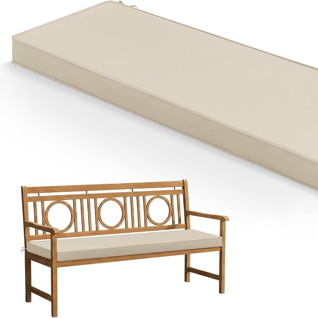 Explosiones transfronterizas al aire libre cojín de banco impermeable anti-desvanecimiento cojín de muebles de patio cojín de cubierta desmontable cojín de porche