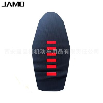Motorcycle cushion – Cushion - 9-black-red-stripes