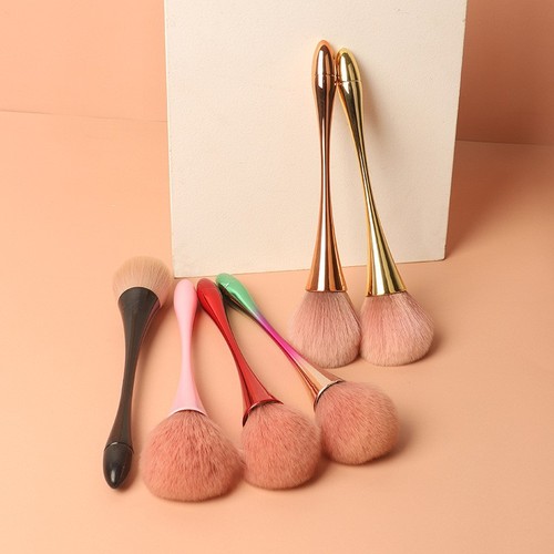 Large small waist setting powder brush single nail dust brush contouring blush brush mushroom head makeup brush