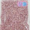Glass gravel-orange powder