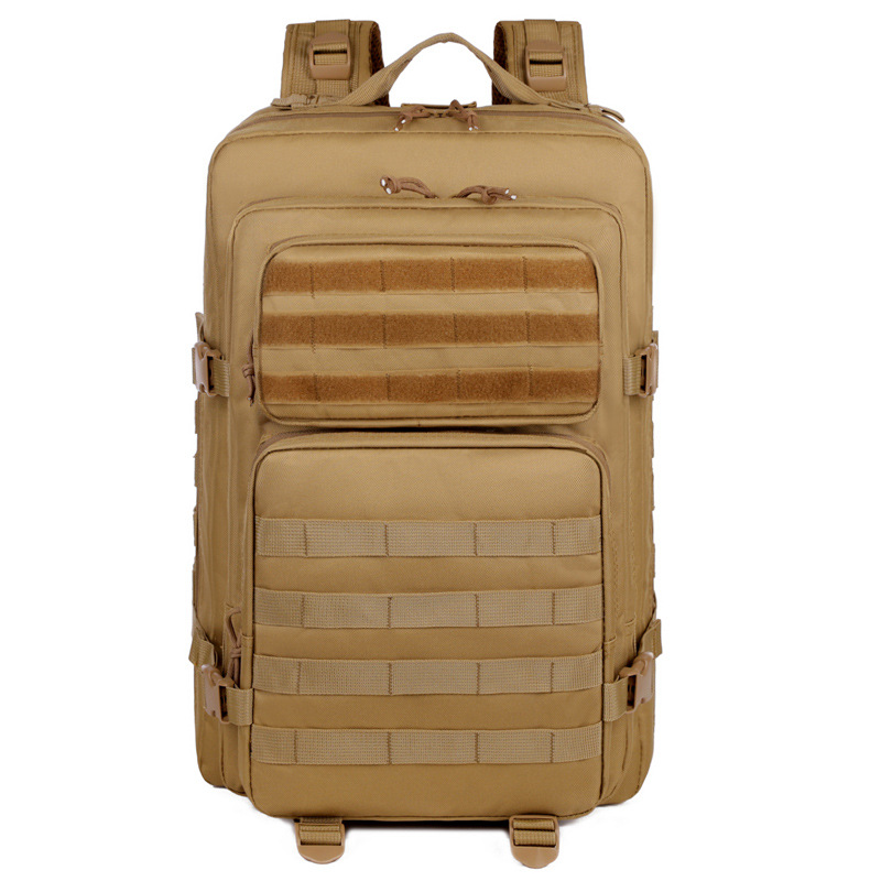 Mochila táctica de comercio exterior para hombres de gran capacidad expandible bolsa de montaña mochila de campamento al aire libre camuflaje bolsa de senderismo al por mayor