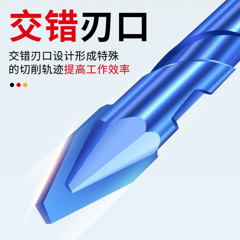 Керамический эксцентричный сверло сухой плитки стеклянный мраморный бетон из нержавеющей стали перфораторная головка сверхтвердое электрическое сверло