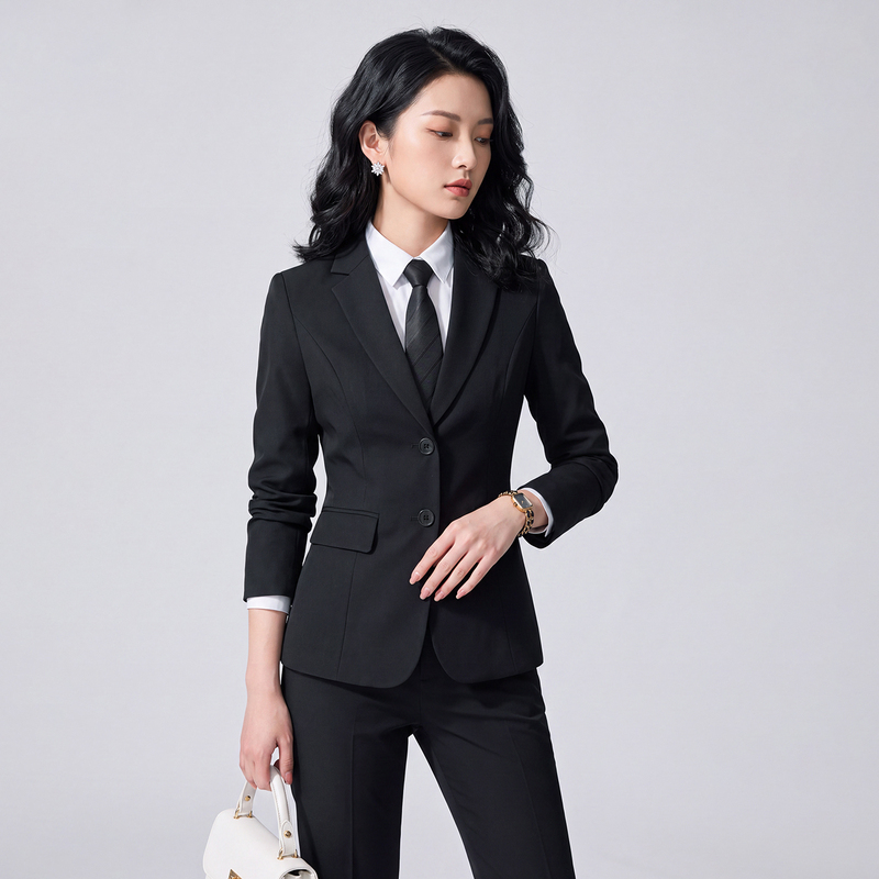Women's spring and autumn blazer, suitable for petite figures, ideal for civil servant exams, college students, and professional interviews; a tailored suit with a cinched waist Women's spring and autumn blazer, suitable for petite figures, ideal for civil servant exams, college students, and professional interviews; a tailored suit with a cinched waist