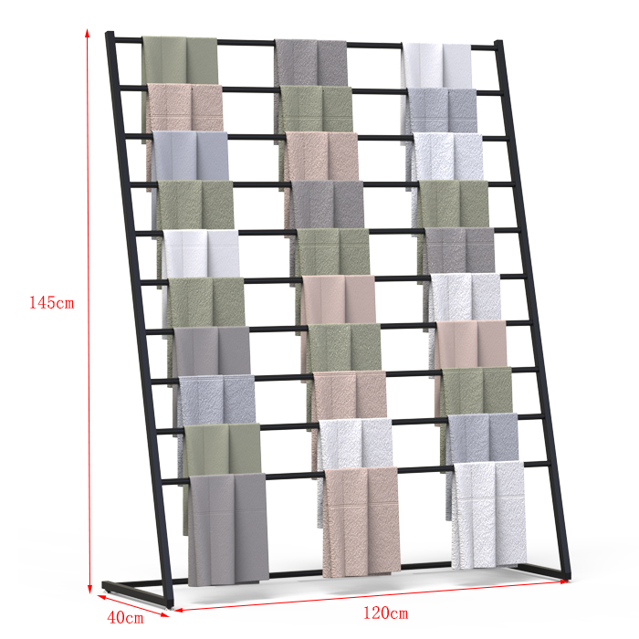 Cloth, stand, sample