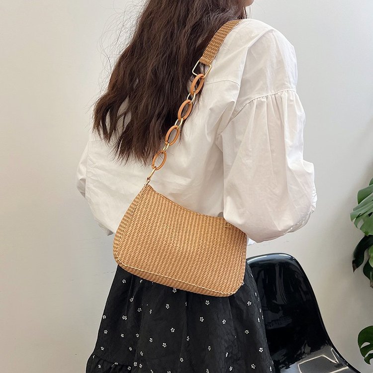 Új, kézi kis táska, egy válltáska, divatos retro 2024-es kordbársony hónaljtáska, női kézitáska_voghion.com