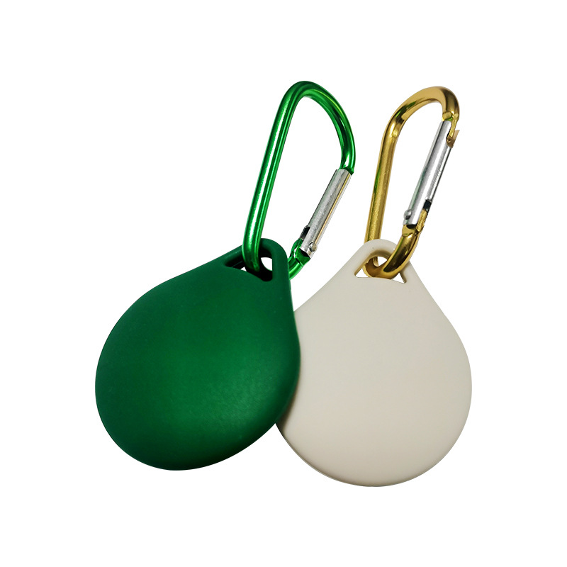 Cubierta protectora de silicona Airtags aplicable Apple localizador rastreador cubierta protectora de silicona anti-perdida al por mayor