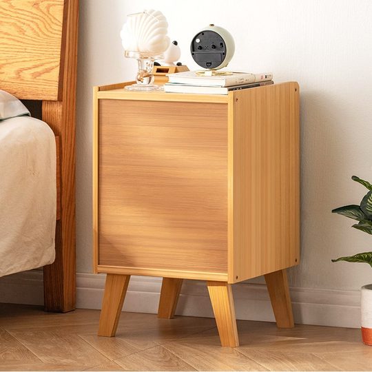 Bedside Table Storage Cabinet Simple Storage Cabinet Combination Rental Room Bedroom Small Bedside Cabinet Simple Multi-Functional