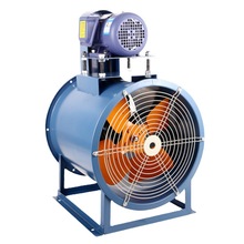 批发KT40外置电机轴流通风机 用于隔爆排风 耐高温输送含油烟介质