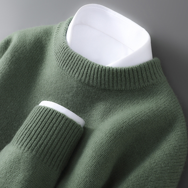 Bean green [round neck]