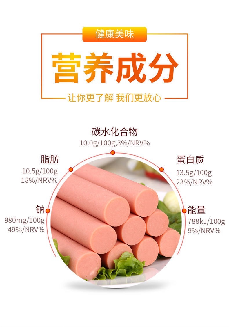 王中王火腿肠50g/55g/60g/110g/110g方便面烧烤麻辣烫商用整-阿里巴巴