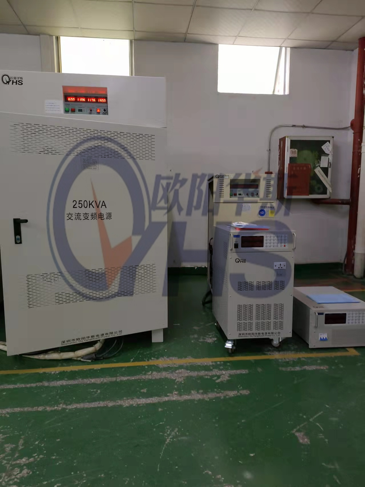 欧阳华斯三相250KVA变频变压器出货江苏昆山，输出480V 60HZ