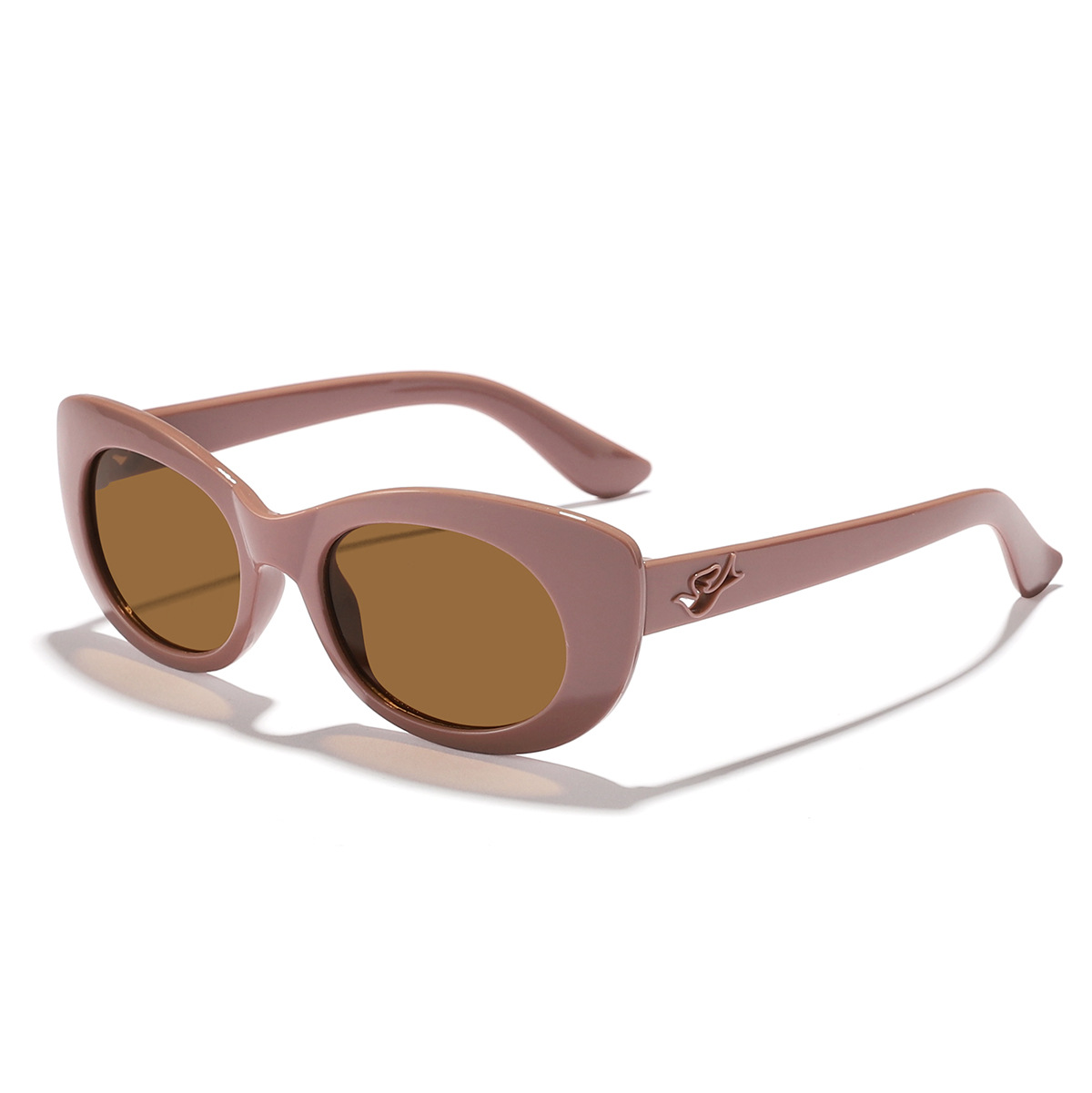 Moda infantil de moda personalizada Street shooting ins estilo gafas de sol niños y niñas retro pequeñas gafas de sol ovaladas a prueba de rayos UV