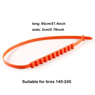 straps, outdoor universal wear-resistant | Tire snow chain