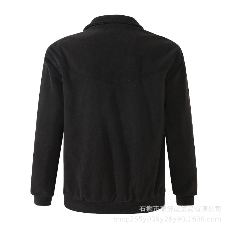 Otoño y invierno nuevo tipo de chaqueta caliente inteligente de calefacción, chaqueta caliente de terciopelo, chaqueta de calefacción eléctrica de calefacción USB, ropa de calefacción de temperatura constante