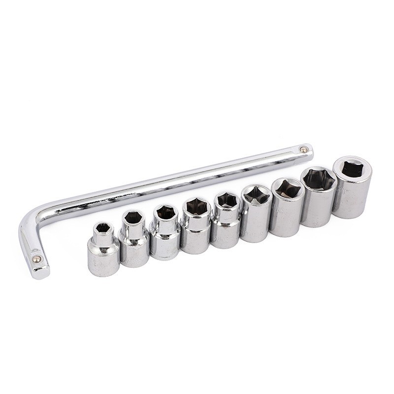 27-Piece Auto Repair Labor-Saving Tool Set Socket Bit Sleeve Wrench Car and Motorcycle Repair Household Tools