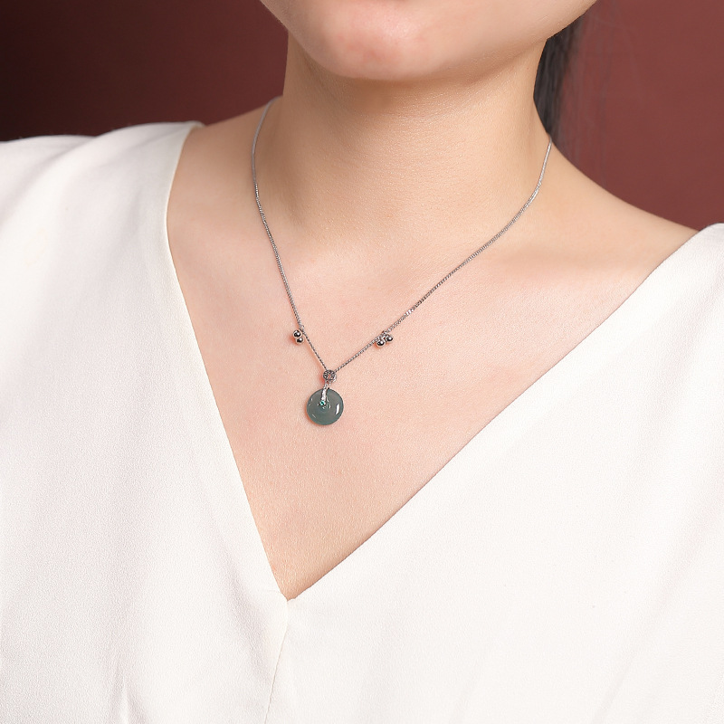 Dây chuyền bạc 925 nữ tối giản — Bộ chuỗi (bao gồm chuỗi)