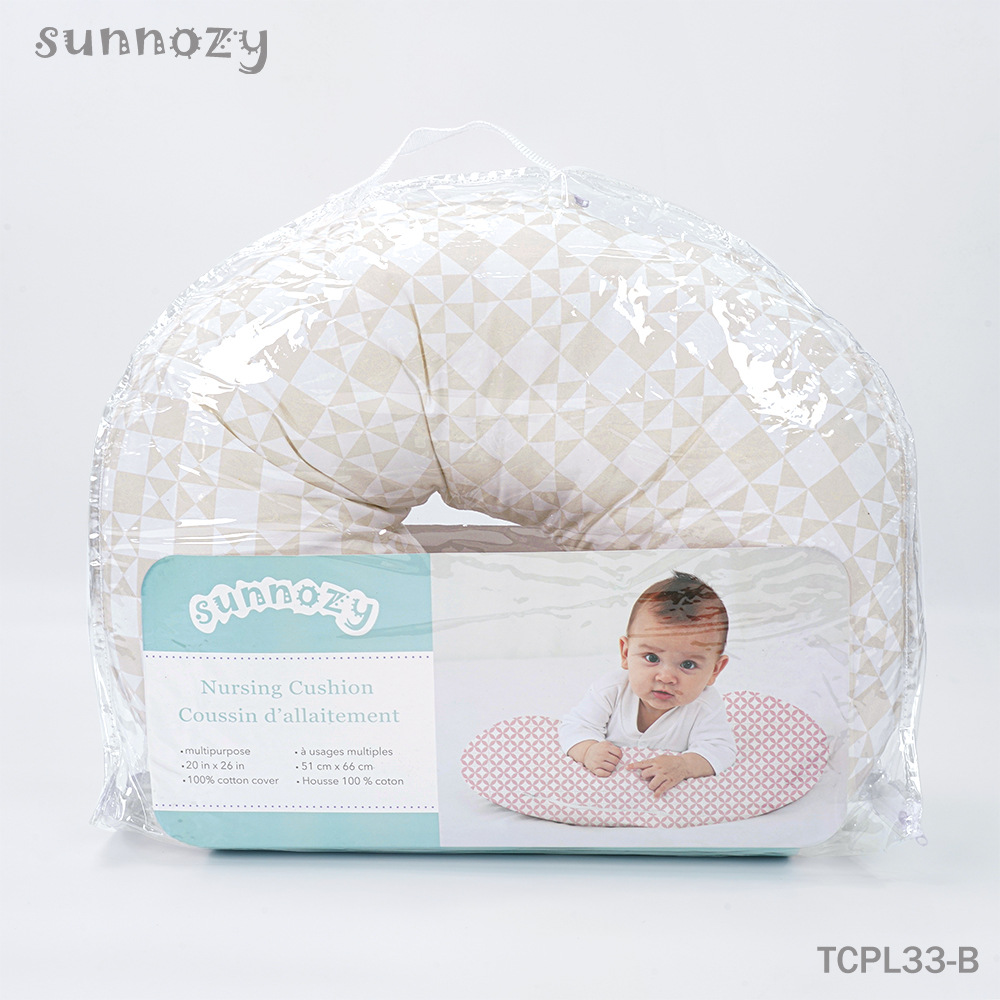 Almohada de lactancia transfronteriza en forma de U para recién nacidos, antivómitos, cojín multifuncional de soporte lumbar, almohada auxiliar, almohada de lactancia para bebés