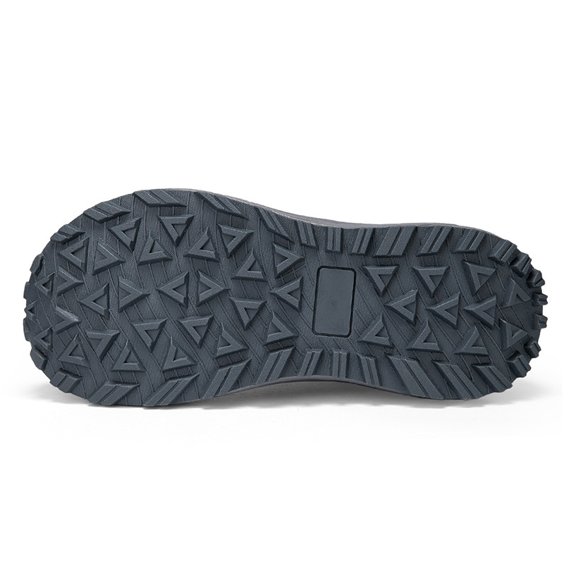 Zapatos ligeros para caminar al aire libre otoño e invierno para hombres nuevos zapatos deportivos de campo traviesa casuales para hombres zapatos antideslizantes de color sólido de agarre