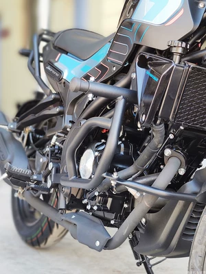 Hanger Young Lion 500 Bumper Modification — Motorcycle tail - young-lion-150-reinforced-spring-head-bumper